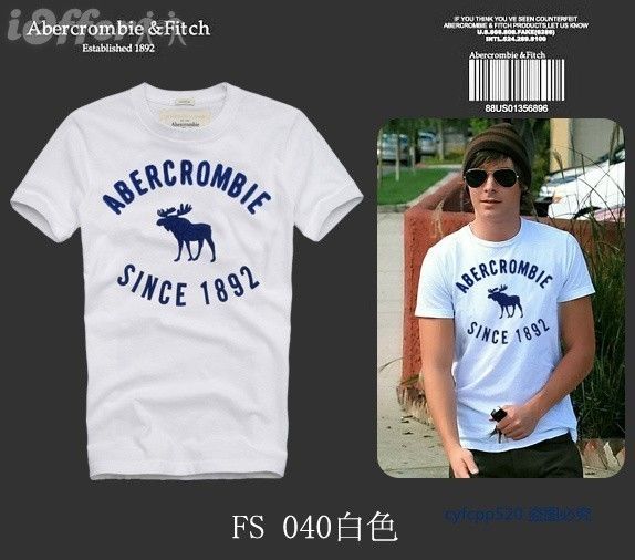 Abercombrie e Fitch Camisas Masculinas.