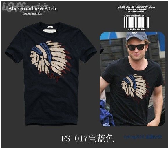 Abercombrie e Fitch Camisas Masculinas.